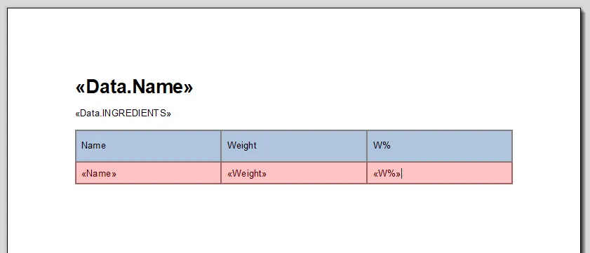 Screenshot: Reports