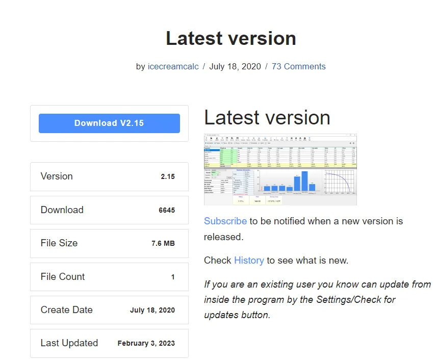 Screenshot: Installation