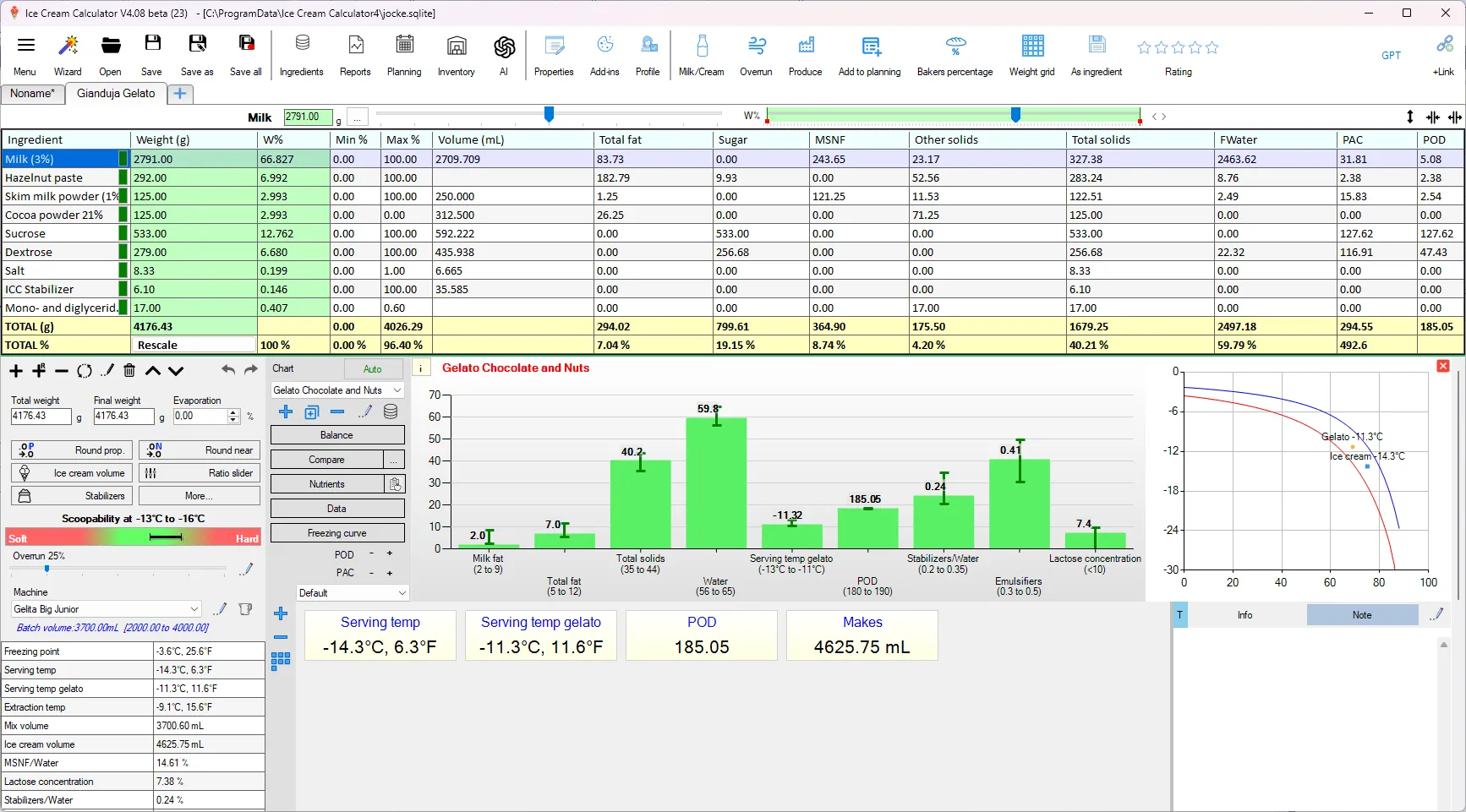Screenshot: Main Dialog